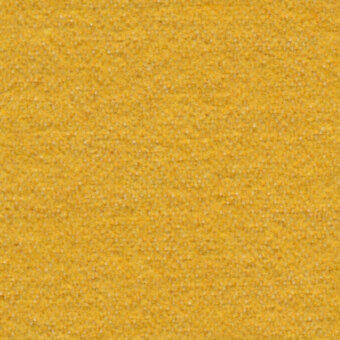 Yellow powder texture, granular composition, matte finish, uniform color, close-up studio shot of fine particles with no sheen.